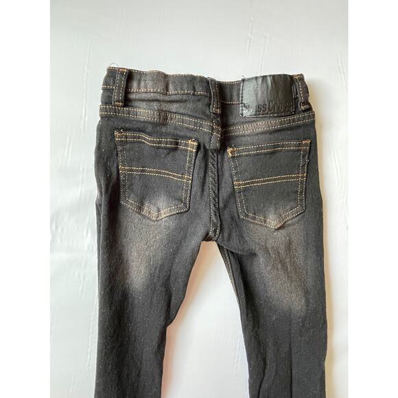 Swiss Cross Girls Size 4T Jean Black Straight Leg Denim - Picture 7 of 7